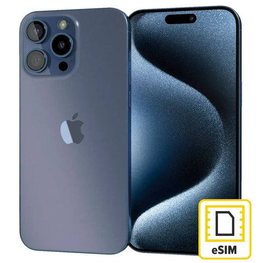 iPhone 15 Pro 128GB E-SIM Azul Batería 90%