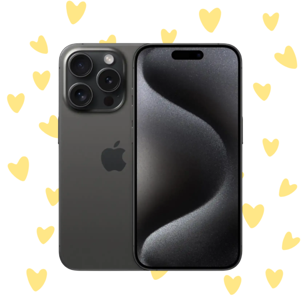 iPhone 15 Pro 128GB ESIM NEGRO 🔋100%
